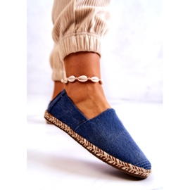Klasszikus Espadrilles Big Star JJ274902 Kék 2