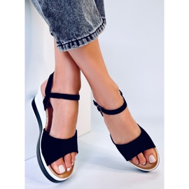 Dirado fekete ékszandál 1