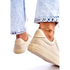 Klasszikus alacsony tornacipő Big Star LL274094 bézs 10