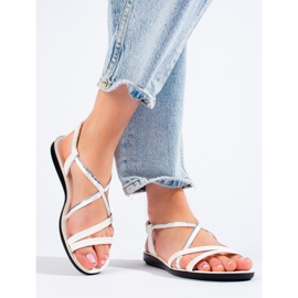 Vinceza női fehér szandál 2