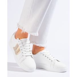 Shelovet fehér klasszikus sportcipő 2