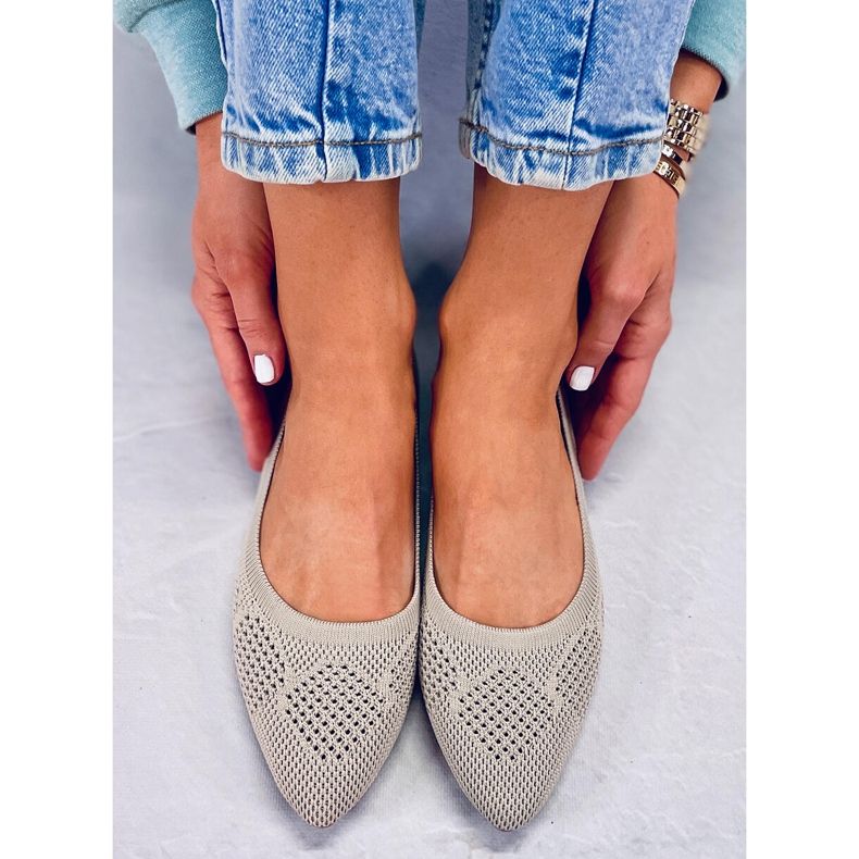 BM Áttört balerinák Forlani Beige bézs 1