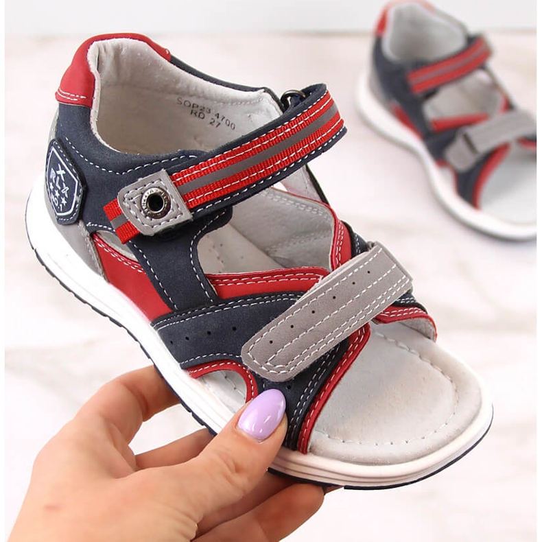 McKeylor 47700 többszínű tépőzáras szandál fiúknak sokszínű 1