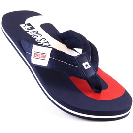 Férfi papucs Big Star JJ174528 kék 1