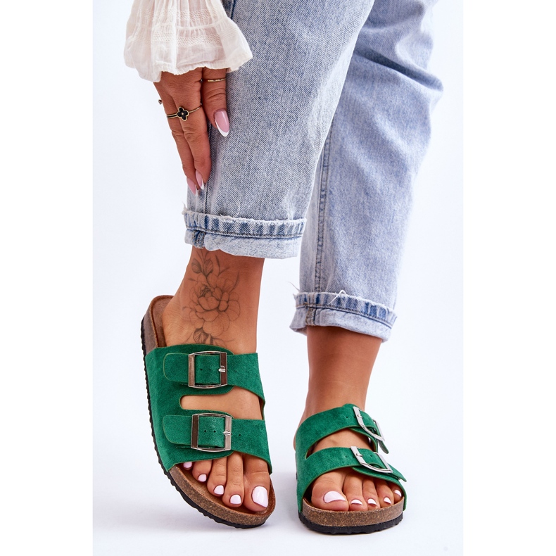 FB1 Női csúszdák zöld Destino 1 FB1 Női csúszdák zöld Destino 1