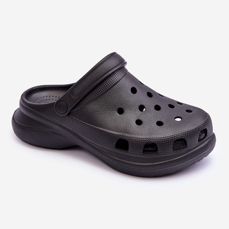 PG2 Hab Diák Crocs Egy Vaskos Talp Fekete Katniss 1