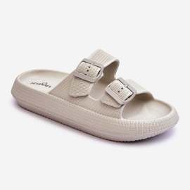 Női habpapucs csíkokkal, világosszürke Sharmen 1 Női habpapucs csíkokkal, világosszürke Sharmen 1