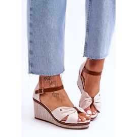 PS1 Női szandál fonott éken Bézs Judith 1