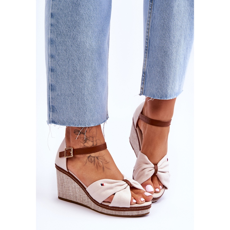 PS1 Női szandál fonott éken Bézs Judith 1