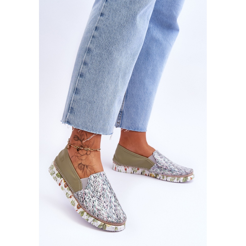 Női bőrcipő Maciejka 03512-51 zöld 2