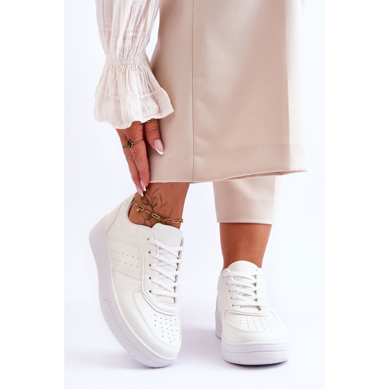 Klasszikus Platform Sportcipő Fehér Feel It 1