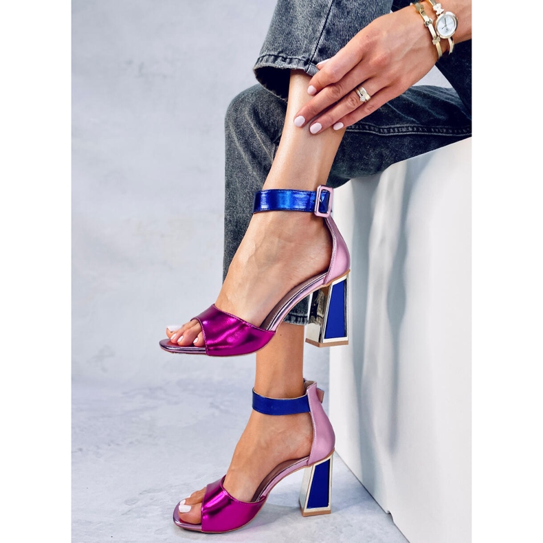 Seastar Geometrikus sarkú szandál a Marshmello Rose-tól rózsaszín 2 Seastar Geometrikus sarkú szandál a Marshmello Rose-tól rózsaszín 2