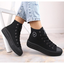 Platform boka tornacipő Big Star W INT1875A fekete 1
