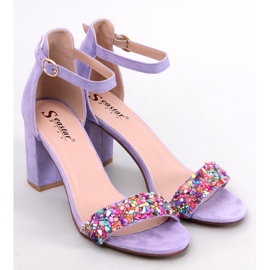 BM Kősarkú szandál Valentine Purple ibolya 1