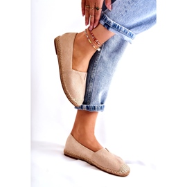 PG1 Női bebújós velúr Espadrilles Beige Corry bézs 5 PG1 Női bebújós velúr Espadrilles Beige Corry bézs 5