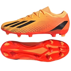 Adidas X Speedportal.3 Fg M GZ5077 futballcipő narancssárga narancs és vörös 1