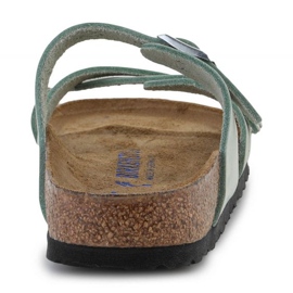 Birkenstock Franca befecskendezett szegecsek Matcha papucs W 1024267 zöld 3