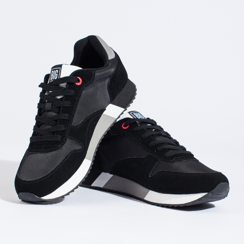 Fekete férfi sportcipő Big Star LL174158 Memory foam 2
