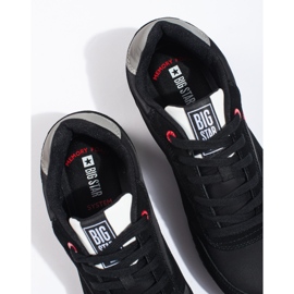 Fekete férfi sportcipő Big Star LL174158 Memory foam 1