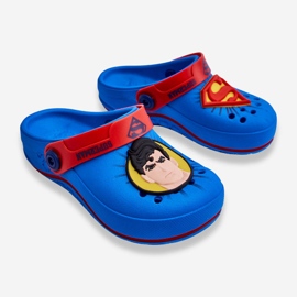 Zaxy Gyermek Crocs Superman Grendene Kids JJ385004 Kék 2