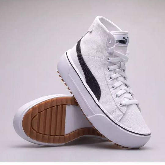 Cipők Puma Kaia Mid Cv W 384409-01 fehér 1