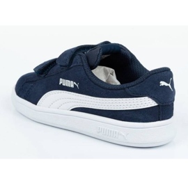 Puma Smash v2 Jr 365178 02 kék 4