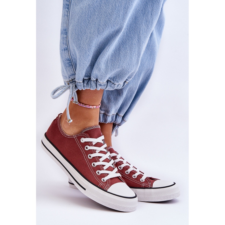 FR1 Női klasszikus alsó szárú tornacipő barna Vegas 1