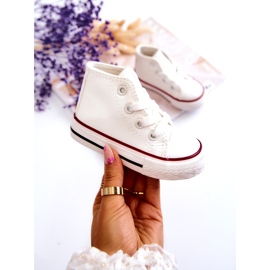 Gyerek magas fehér cipők 1