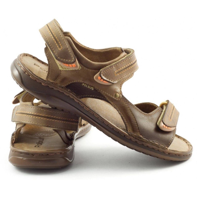 Polbut SA04 barna szandál 1