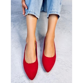 Seastar Kulcsok Piros bőr talpbetétes balerinák 2 Seastar Kulcsok Piros bőr talpbetétes balerinák 2